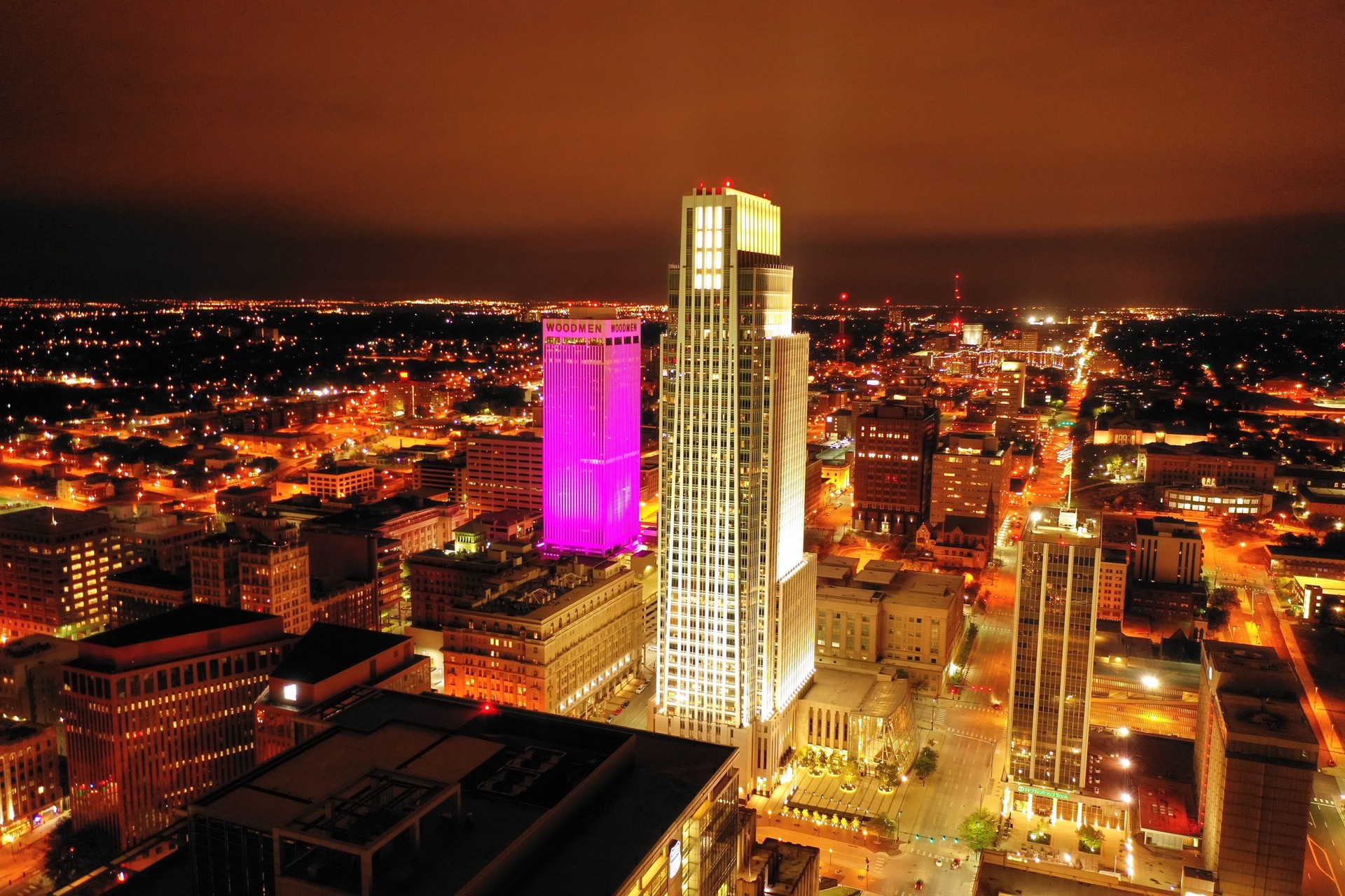 Downtown Omaha Skyscrapers